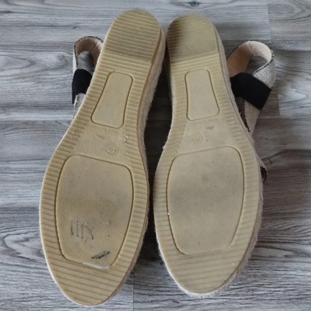 Kanna Star-Crossed Espadrille Sandals Women's Size 42 US 11.5